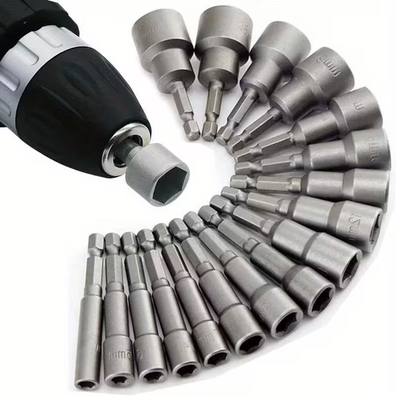 14-osainen ajo- ja poranteräsarja