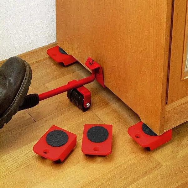 Kit de 4 piezas para levantar y mover muebles pesados - Levante hasta 150 kg sin esfuerzo