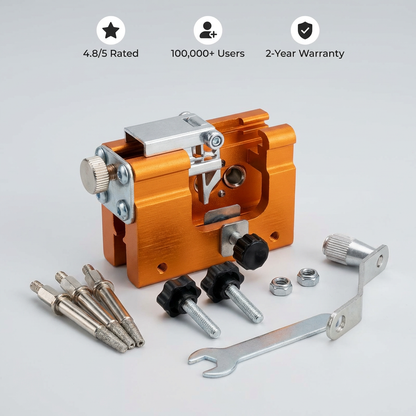 Slibesæt til kædesav (3 hoveder)